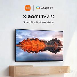 Smart TV Xiaomi 32" – Design Metallico e Suono Imm