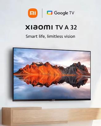 Smart TV Xiaomi 32" – Design Metallico e Suono Imm