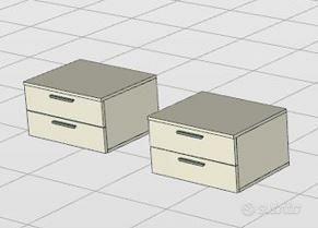 2 Comodini Doimocityline – modello Vega. NUOVI.