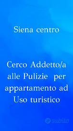 Addetto/a a Pulizie su siena centro