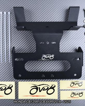 Portatarga corto HONDA CB125R CB300R 2018 - 2025