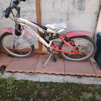 bicicletta cross ammortizzata 