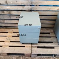 Cassettiera ufficio a 3 cassetti 