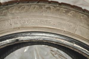 4 Ruote pneumatici gomme invernali R17