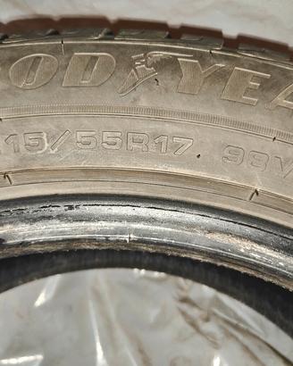 4 Ruote pneumatici gomme invernali R17