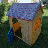 Casetta di plastica da giardino