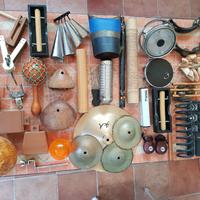 SET DI PERCUSSIONI VARIE