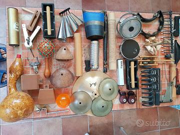 SET DI PERCUSSIONI VARIE
