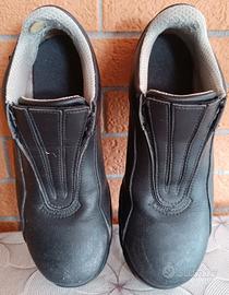 Mocassino chef nere da lavoro 