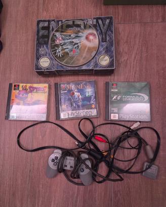 ps1 + 3 giochi