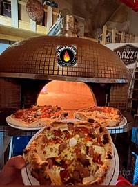 Forno Napoletano in mosaico. Legna o Gas Drago