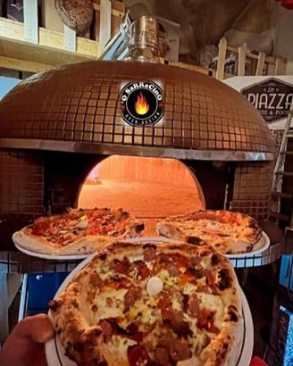 Forno Napoletano in mosaico. Legna o Gas Drago