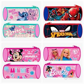 Astuccio Tombolino Vari Personaggi per la Scuola