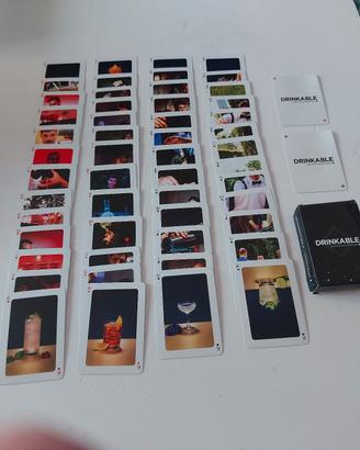Carte da gioco Drinkable Cocktail Mixology