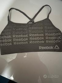 Top sportivo children L 13/14 anni reebok grigio