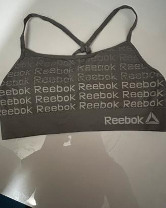 Top sportivo children L 13/14 anni reebok grigio