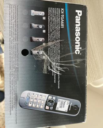 Panasonic cordless KX-TGA681EXA Nuovo