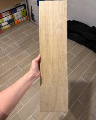 80 piastrelle effetto legno – rovere chiaro