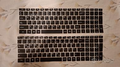 Cover tastiera notebook 15.6" QWERTZ - 2 pezzi