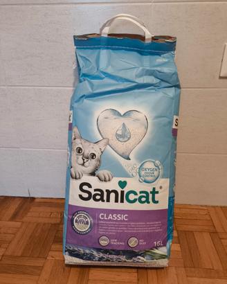 🐾 Lettiera per gatti Sanicat Classic Lavanda 16L 