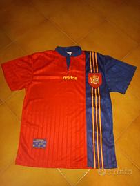 Spagna Adidas 1996 Home Shirt – Originale Vintage