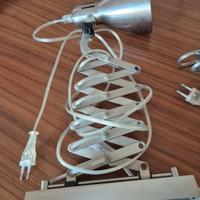 coppia di faretti applique a muro 