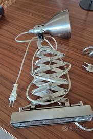 coppia di faretti applique a muro 