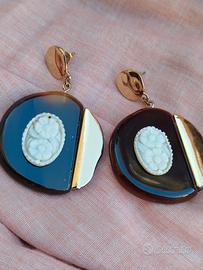 orecchini con cammei 