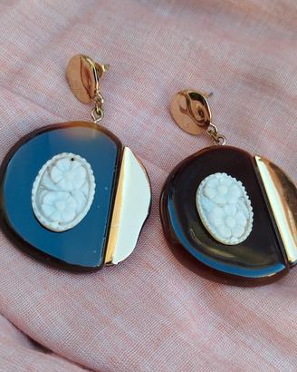 orecchini con cammei 