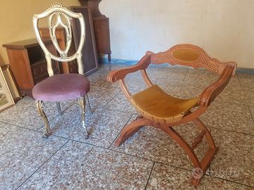 SEDIE DA ARREDO (VINTAGE)