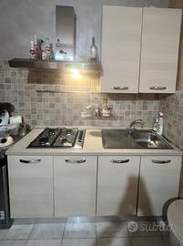 Cucina di 3 metri beige