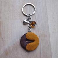 Portachiavi biscotto abbracci del mulino bianco