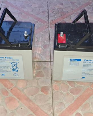 BATTERIE 12 VOLT A GEL ED AGM