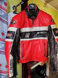 giacca moto pelle