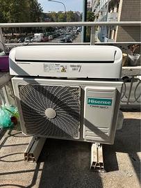 Climatizzatore Hisense in garanzia con gas