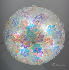 Plafoniera multicolore Murano  VENDUTO