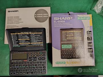 Sharp EL-6590A Organizer Elettronico Vintage