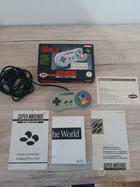 Joystick controller supernintendo con scatola box