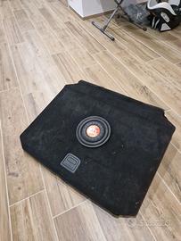 Sub mtx 200 watt rms con sottopannello audi a3