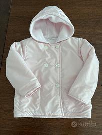 Cappotto rosa per bambina