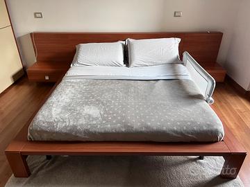 Letto matrimoniale in stile giapponese