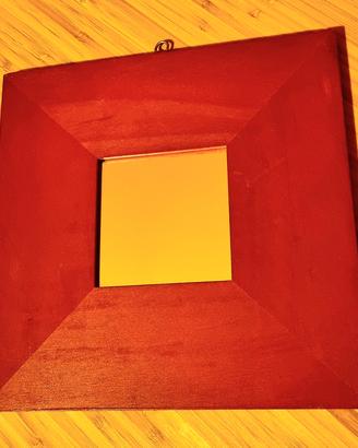 Specchio rosso design