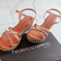 Sandalo in vera pelle