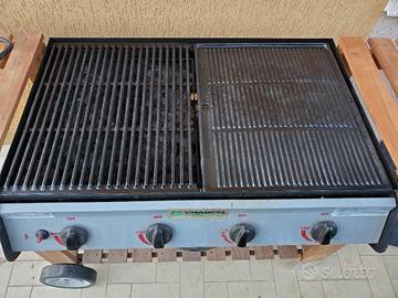Barbecue a Gas e Pietra lavica