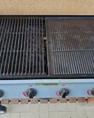 Barbecue a Gas e Pietra lavica