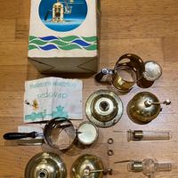 2 antichi inalatori Aerosol ARTSANA in ottone