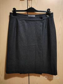 Gonna a portafoglio Vintage | 100% lana vergine