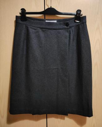 Gonna a portafoglio Vintage | 100% lana vergine