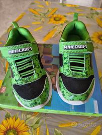 Scarpe Minecraft con lucI