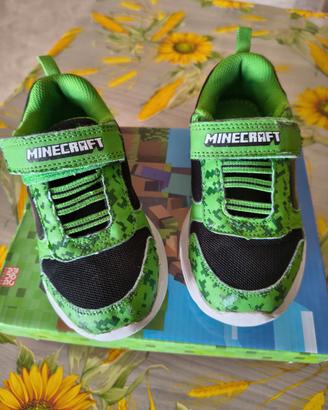 Scarpe Minecraft con lucI